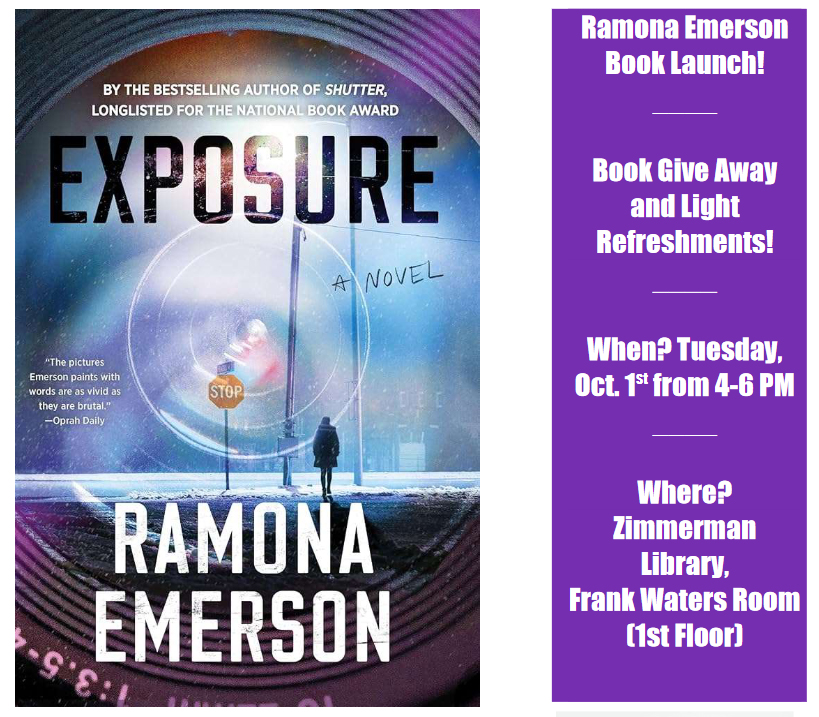 Ramona Emerson’s Book Launch: Exposure [article image]