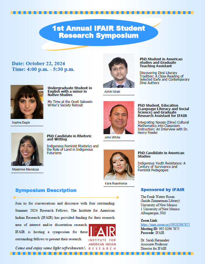 1st Annual IFAIR Student Symposium [article image]